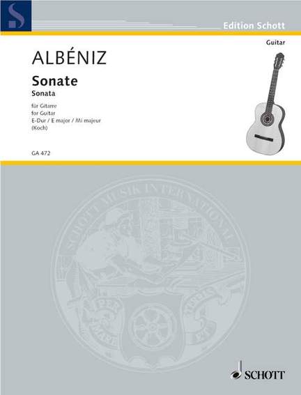 Albéniz, M: Sonate E-Dur E major