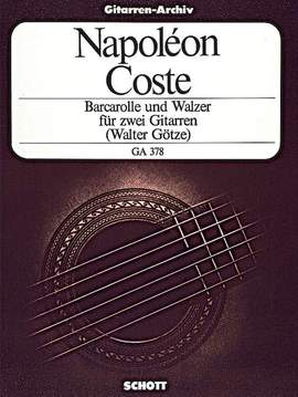 Coste, N: Barcarolle and Walzes aus op. 51