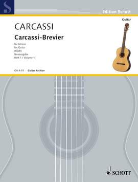 Carcassi, M: Brevier: Ausgewählte Werke Vol. 1