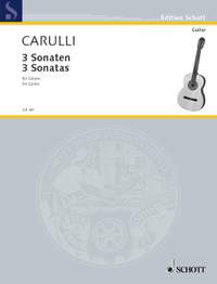 Carulli, F: 3 Sonatas