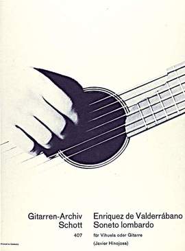 Valderrábano, A d: Soneto lombardo a manera de danza