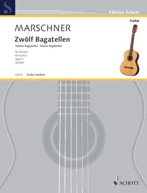 Marschner, H: 12 Bagatells op. 4