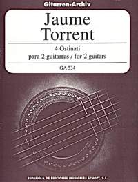 Torrent, J: 4 Ostinati
