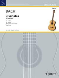 Bach, J S: 3 Sonatas BWV 1001/1003/1005