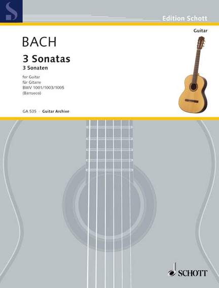 Bach,&#x20;J&#x20;S&#x3A;&#x20;3&#x20;Sonatas&#x20;BWV&#x20;1001&#x2F;1003&#x2F;1005