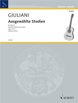 Giuliani, M: Ausgewählte Studien op. 111/1 Issue 1