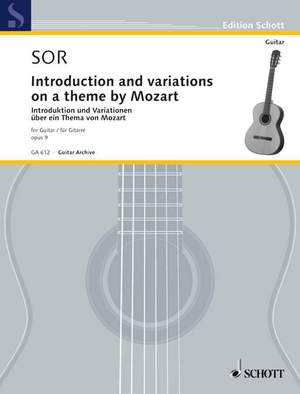 Sor, F: Introduction and variations op. 9