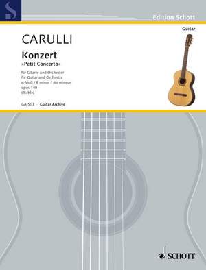 Carulli, F: Concerto E minor op. 140