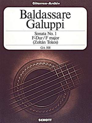 Galuppi, B: Sonata No. 1 F major