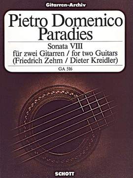 Paradisi, P D: Sonata VIII