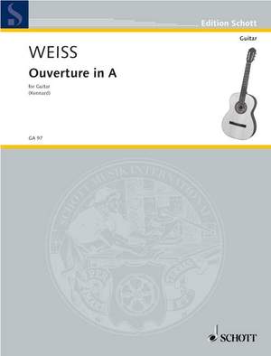 Weiss, S L: Overture in A