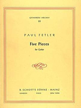 Felter, P: Five Pieces