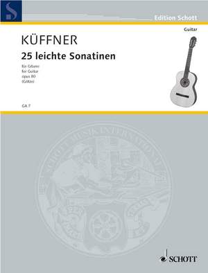 Kueffner, J: 25 leichte Sonatinen op. 80