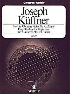 Kueffner, J: Leichte Übungsstücke für Anfänger op. 168