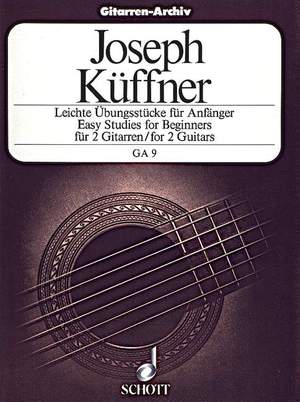 Kueffner, J: Leichte Übungsstücke für Anfänger op. 168