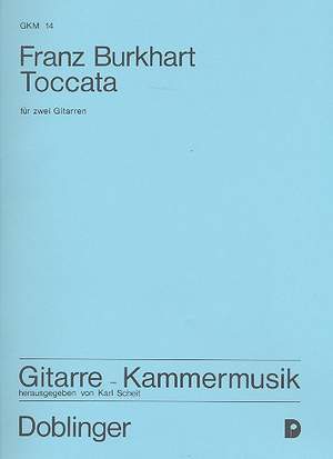 Burkhart, F: Toccata for Two Guitars