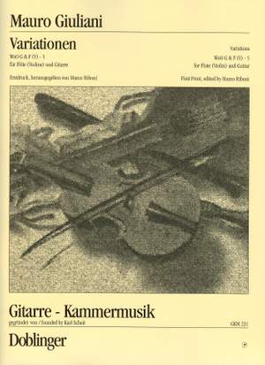 Mauro Giuliani: Variationen für Flöte und Gitarre