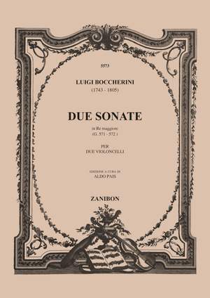 Boccherini: 2 Sonatas (G571 & G572) in D major