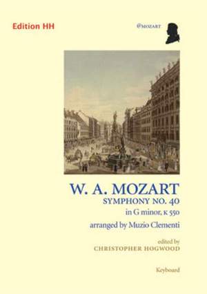 Mozart, W A: Symphony No. 40 K 550