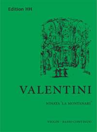 Valentini, G: Sonata "La Montanari"