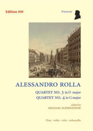 Rolla, A: Flute Quartet 3 in D/Flute Quartet 4 in G