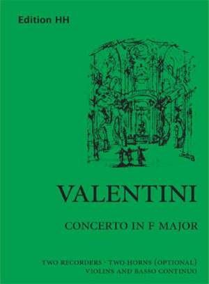 Valentini, G: Concerto in F major