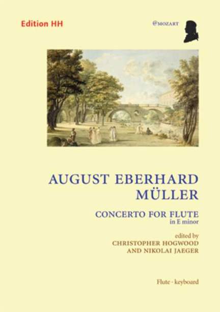 Mueller, A E: Flute concerto E minor