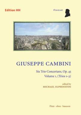 Cambini, G G: Six Trio Concertans
