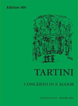 Tartini, G: Concerto in E major E major D.48
