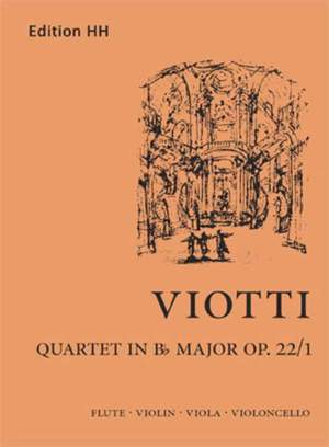 Viotti, G B: Quartet in B flat major op. 22/1