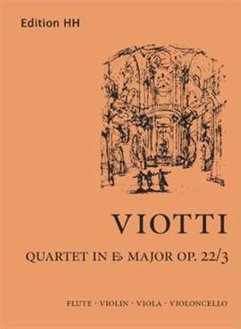 Viotti, G B: Quartet in E flat major E flat major op. 22/3