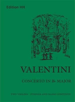 Valentini, G: Concerto in B flat major