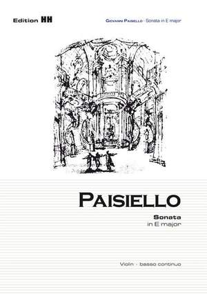 Paisiello, G: Sonata in E major