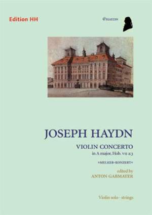 Haydn, J: Violin concerto Hob. Vii a:3