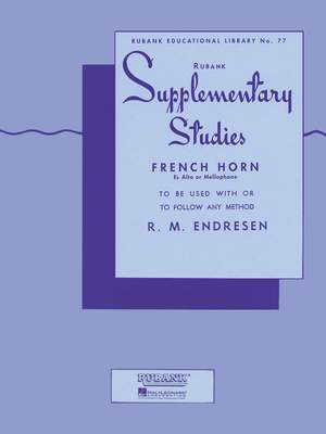 Endresen, R M: Supplementary Studies French H