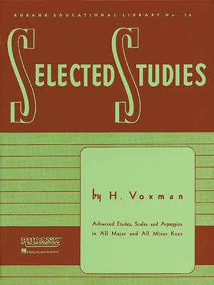 Voxman H: Selected Studies Clarinet