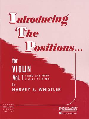 Whistler, H S: Introducing the Position Vol. 1