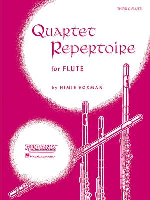 Voxman H: Quartet Repertoire Second C Fl