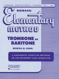 Elementary Method Trombone/Bar