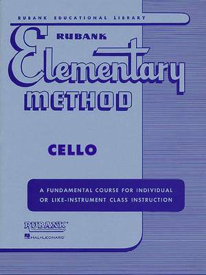 Ward Sd: Elementary Method Cello