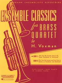 Ensemble Classics For Brass Quartet Vol1