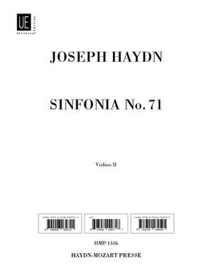 Haydn, J: Symphony No. 71 Hob. I:71 Hob. I:71