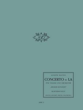 Haydn, J: Concerto "Melker Konzert" A major Hob. Vlla:3