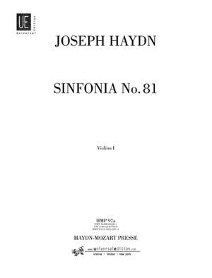 Haydn, J: Symphony No. 81 Hob. I:81