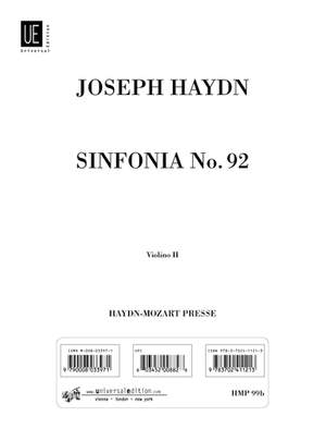Haydn, J: Symphony No. 92 Hob. I:92