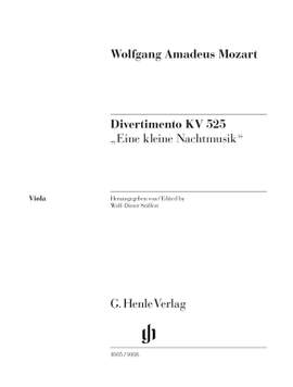 Mozart, W A: Divertimento KV 525