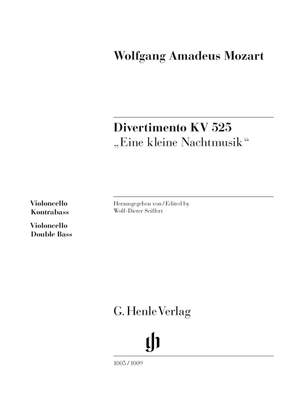 Mozart, W A: Divertimento KV 525