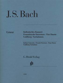 Bach, J S: Italienisches Konzert, Französische Ouverture, Vier Duette, Goldberg Variationen