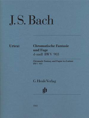 Bach, J S: Chromatic Fantasy and Fugue BWV 903, 903a