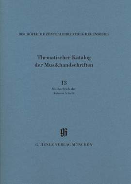 Bischöfliche Zentralbibliothek Regensburg, Musikerbriefe 1 (A-R) KBM 14/13 Vol. 13